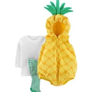 Baby Girl or Boy Carter's Little Pineapple Halloween Costume size 12 months